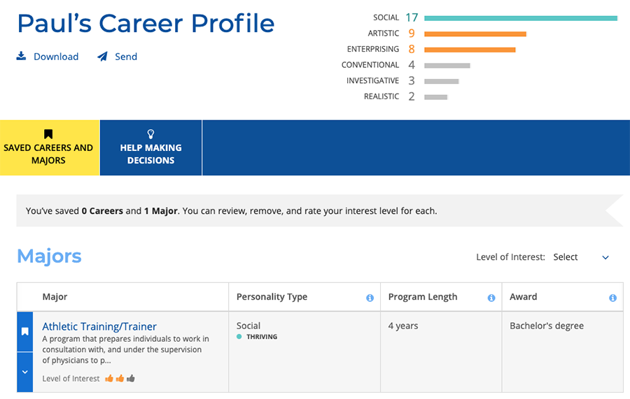 Career Profile