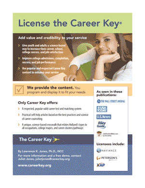 Licensing the Career Key