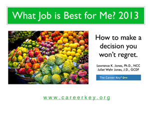 What Job is Best For Me? 2013